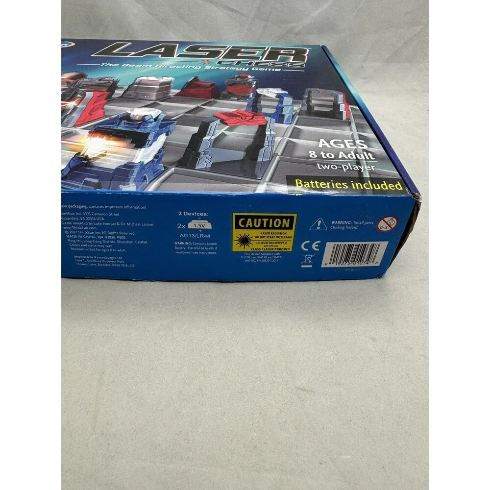 ThinkFun Laser Chess Two Player Strategy Beam Directing Game Toy